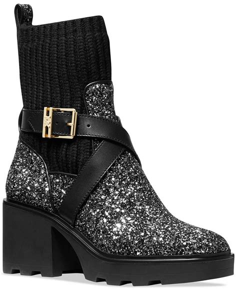 Michael Michael Kors Women's Keisha Lug Sole Buckled Sock 